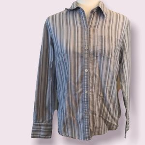 Button Down Striped Shirt🔻